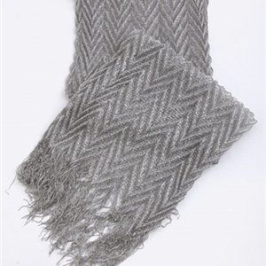 Glitter Chevron Pattern Scarf - Several Colors